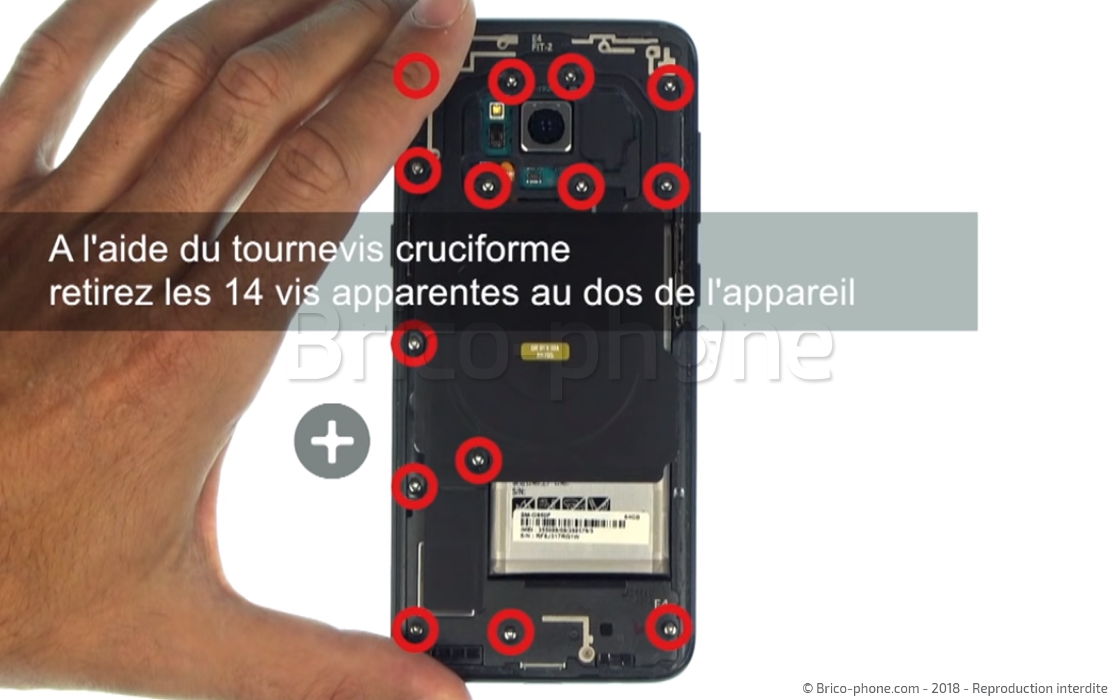 Changement du haut-parleur externe sur Galaxy S8 photo 1